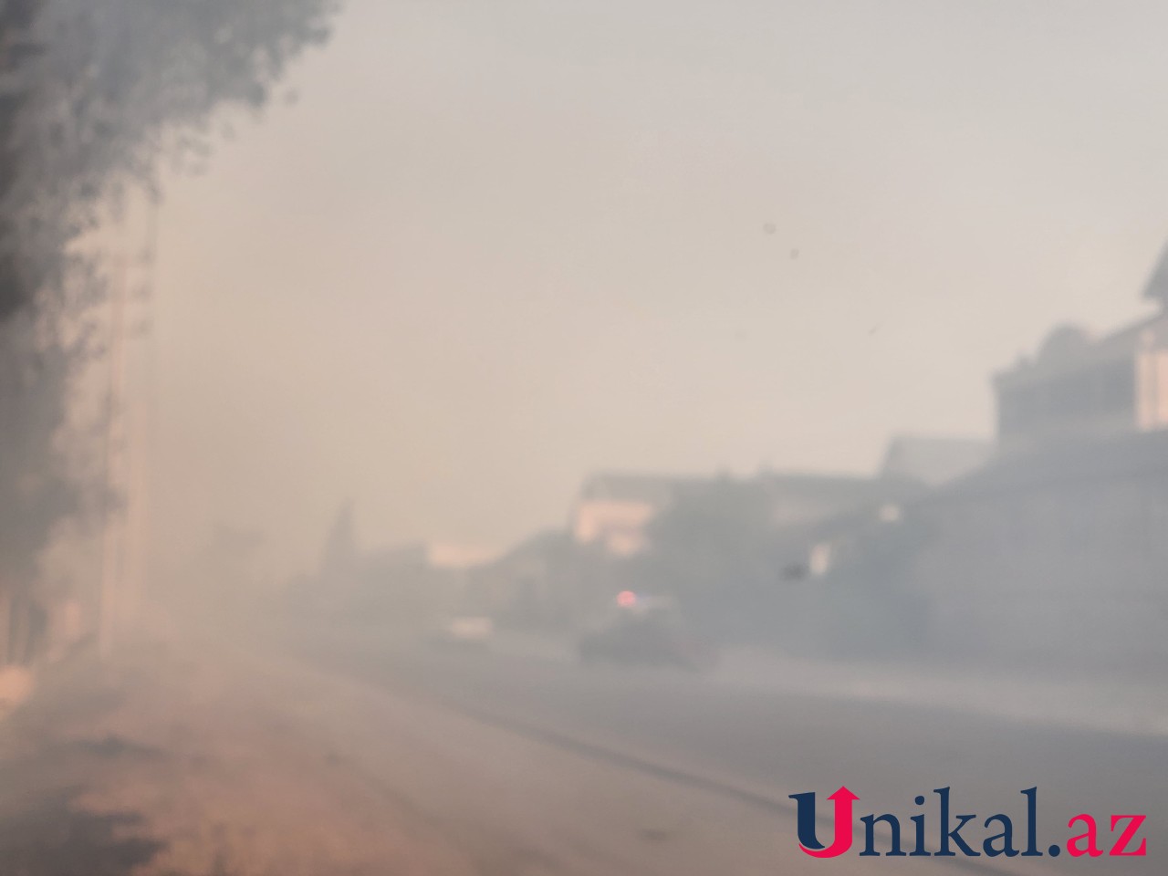 Xaçmazda yanğın oldu - FOTOLAR (VİDEO)